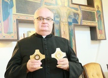 Ks. Marek Jaskólski, proboszcz parafii z relikwiami św. Jana Pawła II i św. o. Pio.