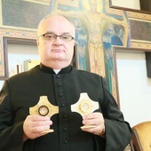 Ks. Marek Jaskólski, proboszcz parafii z relikwiami św. Jana Pawła II i św. o. Pio.