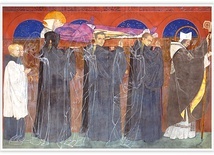 Jan Henryk Rosen
Pogrzeb św. Odylona 
fresk, 1927
katedra ormiańska, Lwów