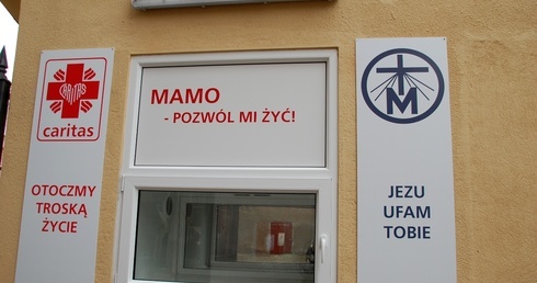 Okno życia w Radomiu.