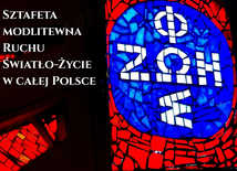 Ruch Światło-Życie podejmuje sztafetę modlitewną pod hasłem "Pokój Tobie, Polsko, Ojczyzno moja"