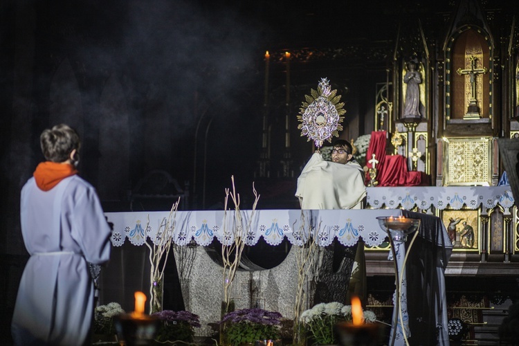 Noc świętych w strzegomskiej bazylice