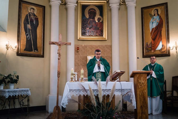 Za uczestników i organizatorów w Łowiczu modlił się bp Wojciech Osial.