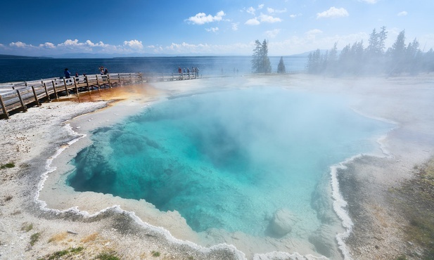 Mężczyzna, który próbował ugotować kurczaki w gorących źródłach w Yellowstone, zostanie ukarany