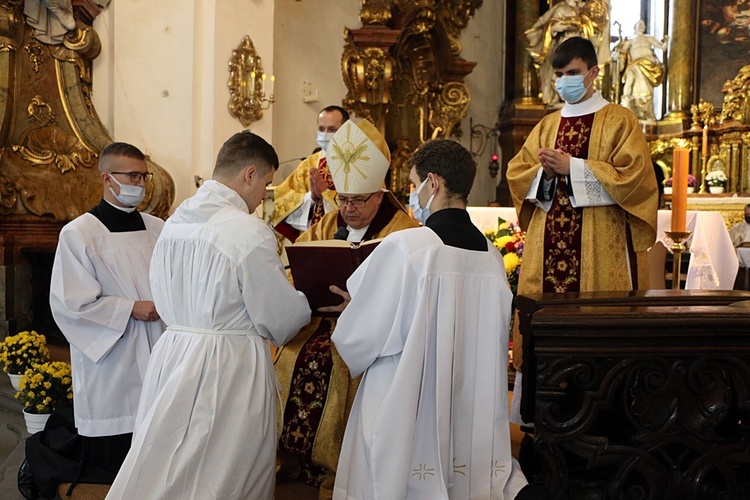 Święcenia diakonatu u salwatorianów w Trzebnicy