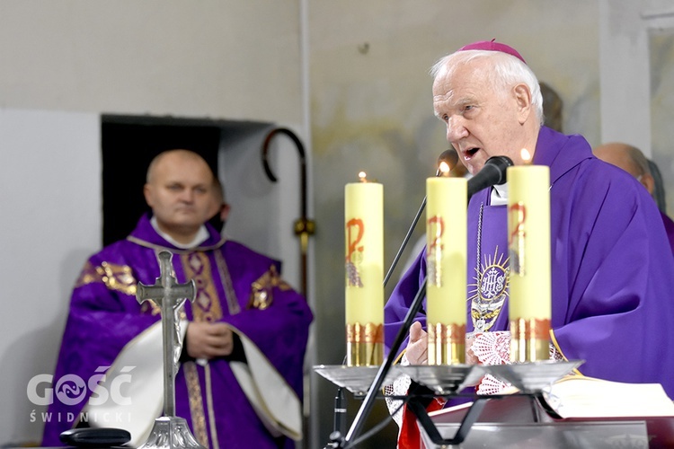 Pożegnanie ks. Piotra Mycana w parafii św. Mikołaja w Kaczorowie