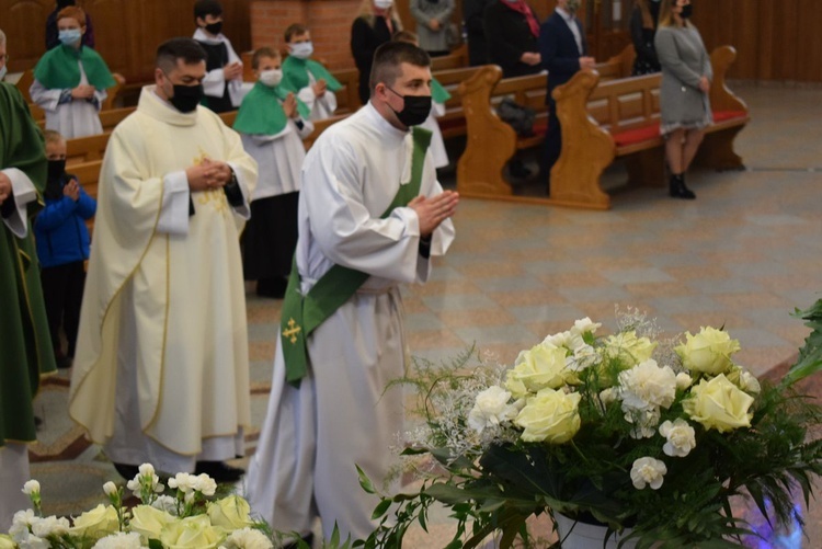 Święcenia kapłańskie dk. Piotra Sosnówki. 