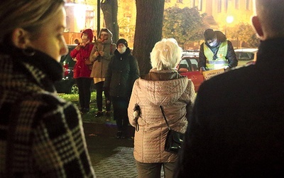 ▲	Spotkanie odbyło się na placu katedralnym w Elblągu.