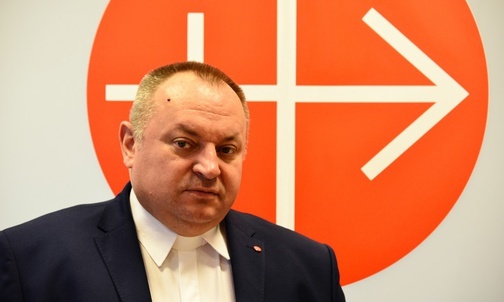 Ks. prof. Waldemar Cisło, dyrektor Sekcji Polskiej "Pomoc Kościołowi w Potrzebie"