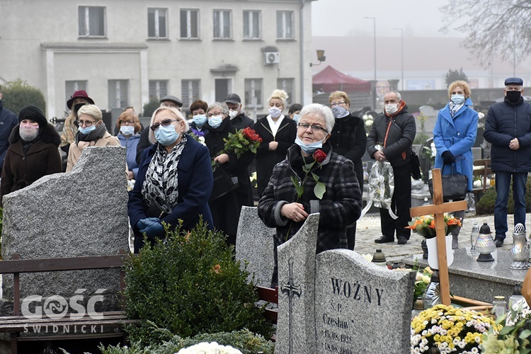 Pogrzeb Jerzego Krzywdy, przewodniczącego strzegomskiej rady parafialnej