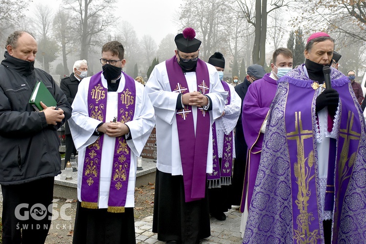 Pogrzeb Jerzego Krzywdy, przewodniczącego strzegomskiej rady parafialnej