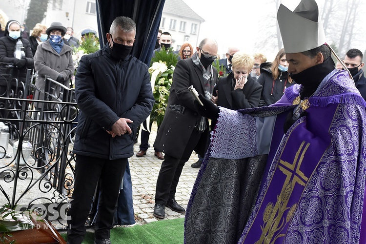 Pogrzeb Jerzego Krzywdy, przewodniczącego strzegomskiej rady parafialnej