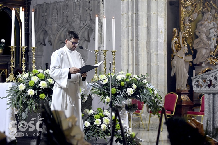 Pogrzeb Jerzego Krzywdy, przewodniczącego strzegomskiej rady parafialnej