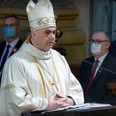 Bp Adam Bab przewodniczył Mszy św. za Ojczyznę.