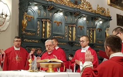 W tym roku uroczystości patronalne ograniczyły się tylko do Mszy Świętej odprawionej w Bazylice Katedralnej.