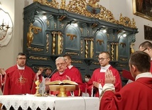 W tym roku uroczystości patronalne ograniczyły się tylko do Mszy Świętej odprawionej w Bazylice Katedralnej.