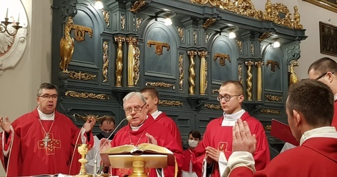 W tym roku uroczystości patronalne ograniczyły się tylko do Mszy Świętej odprawionej w Bazylice Katedralnej.