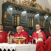 W tym roku uroczystości patronalne ograniczyły się tylko do Mszy Świętej odprawionej w Bazylice Katedralnej.