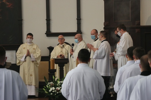Wyższe Śląskie Seminarium Duchowne - obrzęd admissio