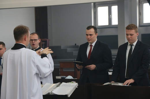Wyższe Śląskie Seminarium Duchowne - obrzęd admissio