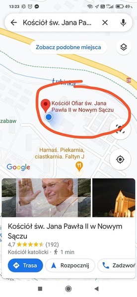 Skandaliczny błąd na Mapach Google. "Prowokacja czy działanie z premedytacją?"