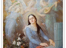 Stanisław Kaczor-BatowskiŚw. Cecylia olej na tekturze, 1938kolekcja prywatna