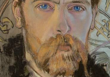 Autoportret Stanisława Wyspiańskiego.