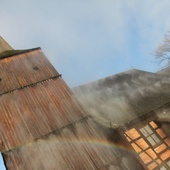 Kościół w Klępsku ochroni "wodna mgła"