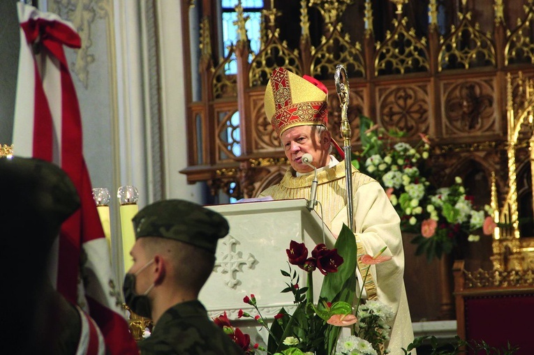 Homilię wygłosił ordynariusz.