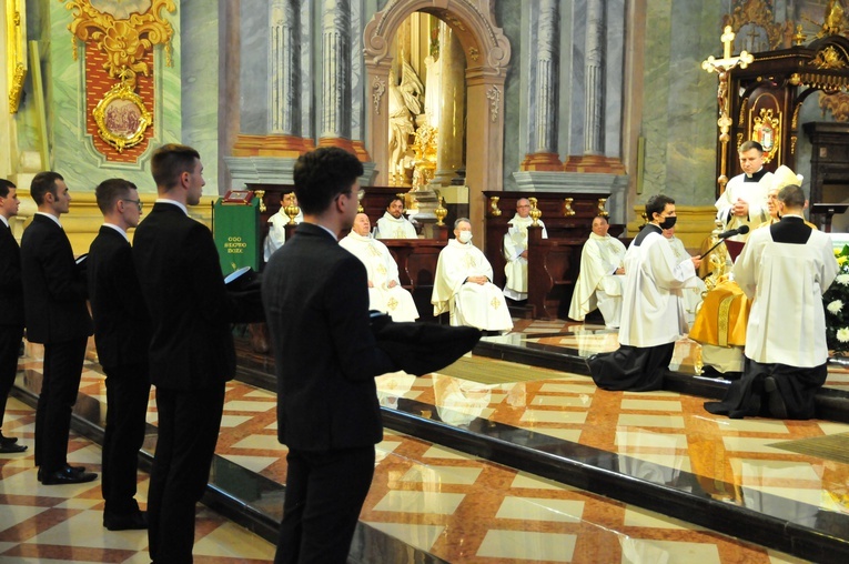 Obłóczyny kleryków III roku