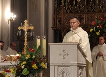 Eucharystii przewodniczył ks. Grzegorz Zieliński.