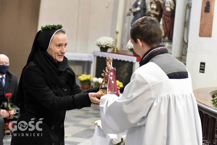 Pielgrzymka dziękczynna marianek i profesja wieczysta s. Racheli