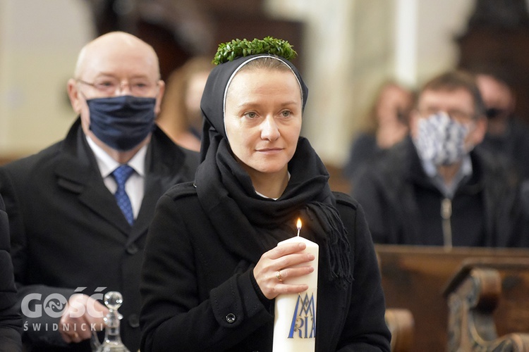 Pielgrzymka dziękczynna marianek i profesja wieczysta s. Racheli