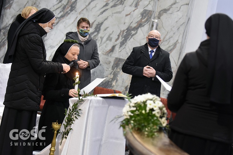 Pielgrzymka dziękczynna marianek i profesja wieczysta s. Racheli