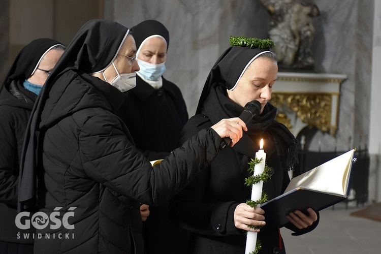 Pielgrzymka dziękczynna marianek i profesja wieczysta s. Racheli