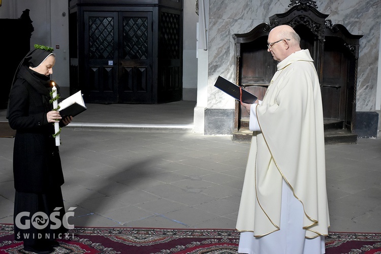 Pielgrzymka dziękczynna marianek i profesja wieczysta s. Racheli