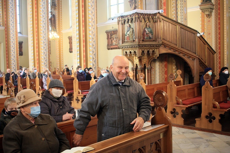 Jubileusz 70-lecia pracy organistowskiej Melchiora Jochema w Sławięcicach