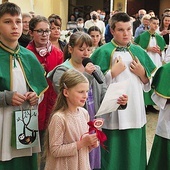 Najmłodsi z parafii salwatoriańskiej też chcą pomóc ubogim.