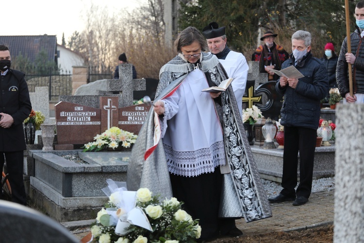 Pogrzeb śp. Stanisława Kwaśnego w Mesznej 