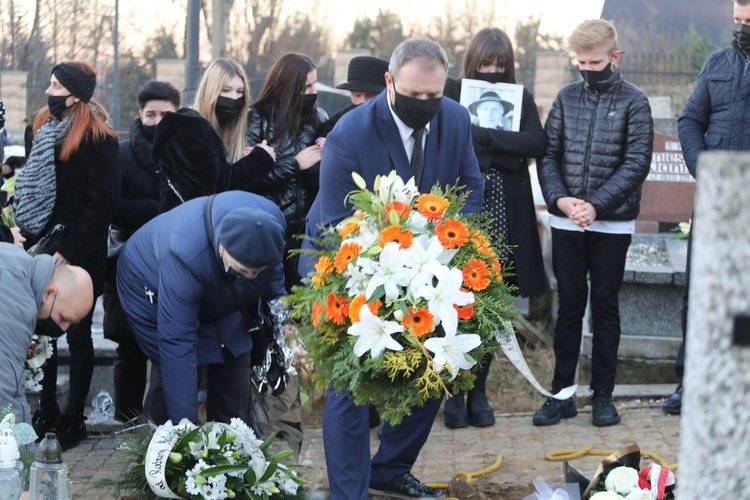 Pogrzeb śp. Stanisława Kwaśnego w Mesznej 