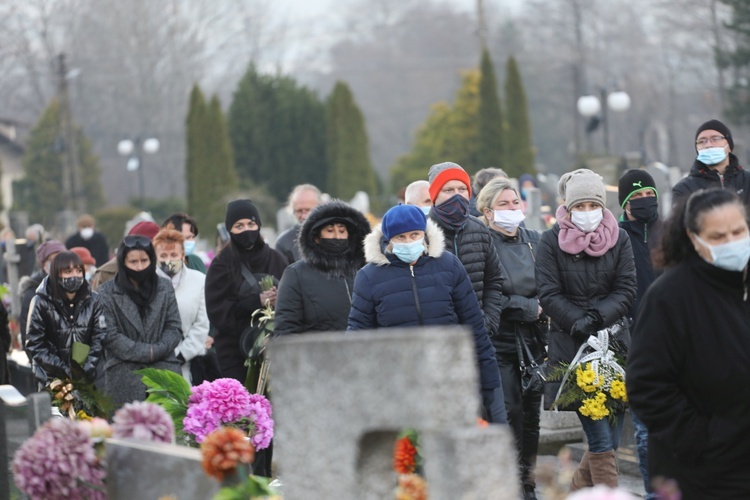 Pogrzeb śp. Stanisława Kwaśnego w Mesznej 