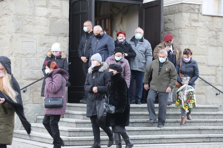 Pogrzeb śp. Stanisława Kwaśnego w Mesznej 