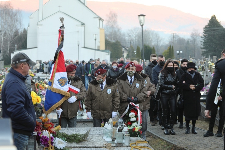 Pogrzeb śp. Stanisława Kwaśnego w Mesznej 