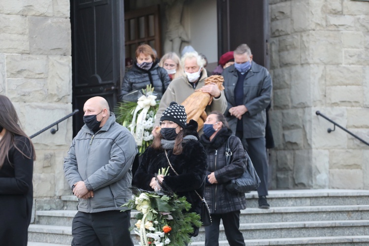 Pogrzeb śp. Stanisława Kwaśnego w Mesznej 