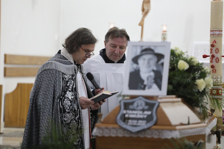 Pogrzeb śp. Stanisława Kwaśnego w Mesznej 