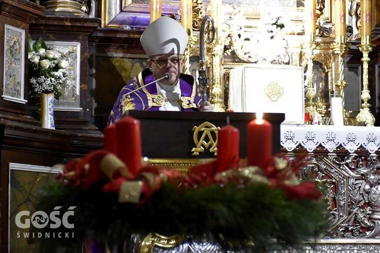 I nieszpory I niedzieli Adwentu w katedrze świdnickiej