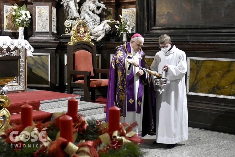 I nieszpory I niedzieli Adwentu w katedrze świdnickiej