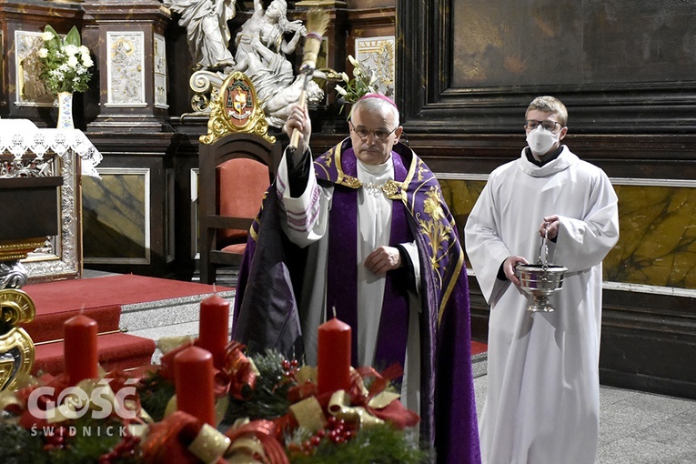 I nieszpory I niedzieli Adwentu w katedrze świdnickiej