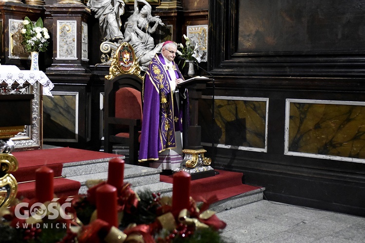 I nieszpory I niedzieli Adwentu w katedrze świdnickiej