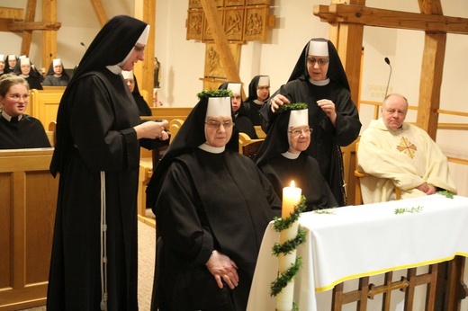 Jubileusz 60-lecia ślubów zakonnych elżbietanek cieszyńskich: s. Letycji i s. Ancilli